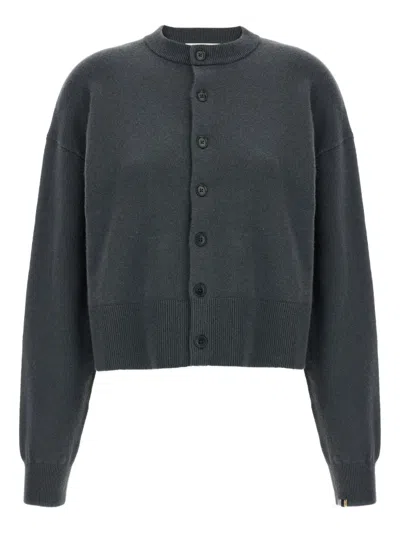EXTREME CASHMERE BUTTON-CUFFED CARDIGAN