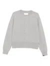 Extreme Cashmere Button-down Cardigan In Gray