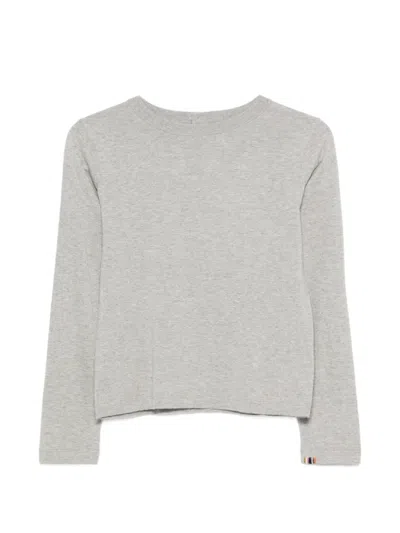 Extreme Cashmere Buttoned Sweater In Gray