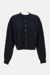 Extreme Cashmere Clover Cardigan In Blue