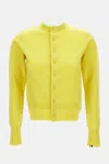 Extreme Cashmere N.300 Little 2 Cardigan In Yellow