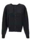 Extreme Cashmere Cashmere Blend Cardigan In Black