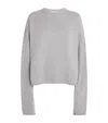 Extreme Cashmere Cashmere-blend No.426 Comfy Sweater In Gray
