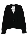 Extreme Cashmere Cashmere Cardigan In Black