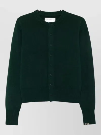 Extreme Cashmere Cashmere Cardigan In Green