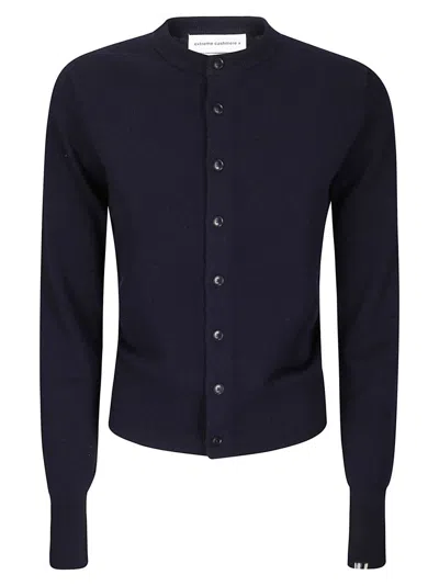 EXTREME CASHMERE CASHMERE CREW NECK CARDIGAN WITH BUTTON-DOWN FRONT