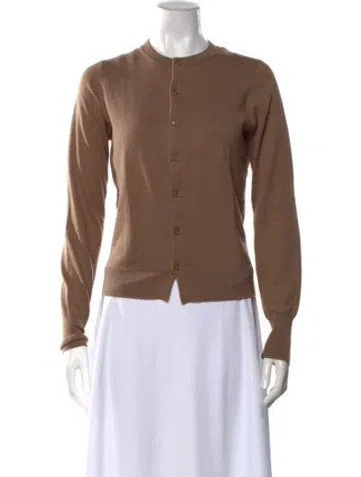 Pre-owned Extreme Cashmere Cashmere Crew Neck Sweater In Brown
