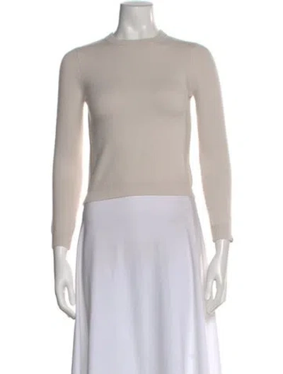 Pre-owned Extreme Cashmere Cashmere Crew Neck Sweater In Gray