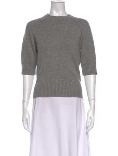 Pre-owned Extreme Cashmere Cashmere Crew Neck Sweater In Grey