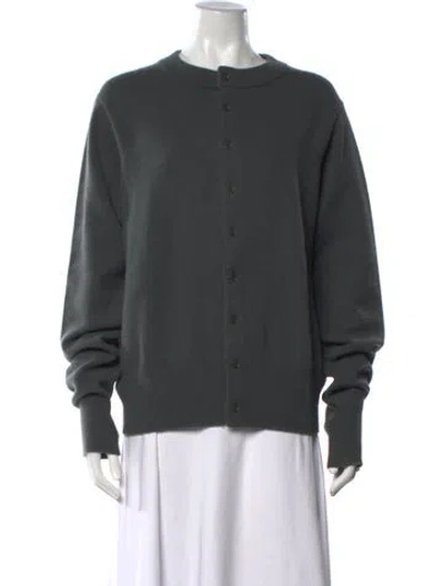 Pre-owned Extreme Cashmere Cashmere Crew Neck Sweater In Grey