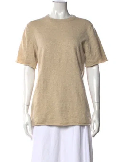 Pre-owned Extreme Cashmere Cashmere Crew Neck Sweater In Neutrals