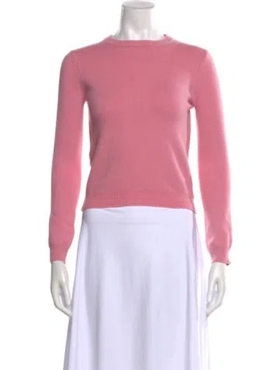 Pre-owned Extreme Cashmere Cashmere Crew Neck Sweater In Pink