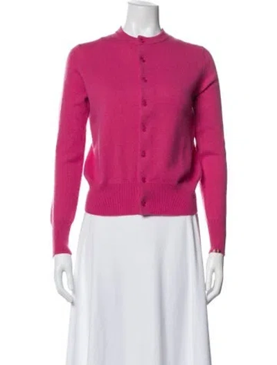 Pre-owned Extreme Cashmere Cashmere Crew Neck Sweater In Pink