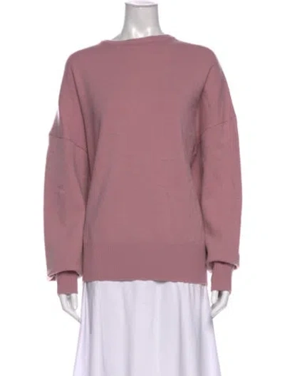 Pre-owned Extreme Cashmere Cashmere Crew Neck Sweater In Pink