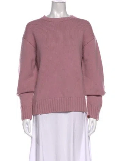 Pre-owned Extreme Cashmere Cashmere Crew Neck Sweater In Pink