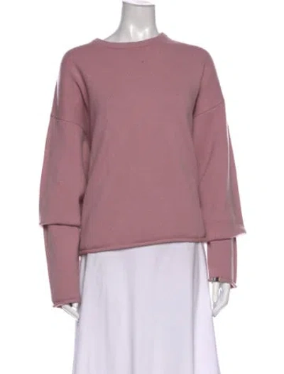 Pre-owned Extreme Cashmere Cashmere Crew Neck Sweater In Pink