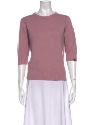 Pre-owned Extreme Cashmere Cashmere Crew Neck Sweater In Pink