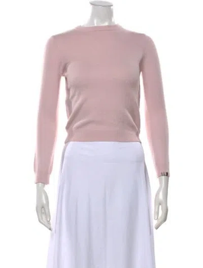 Pre-owned Extreme Cashmere Cashmere Crew Neck Sweater In Pink
