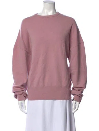 Pre-owned Extreme Cashmere Cashmere Crew Neck Sweater In Pink