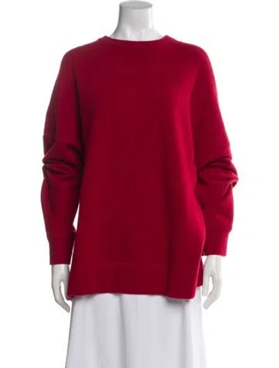 Pre-owned Extreme Cashmere Cashmere Crew Neck Sweater In Red