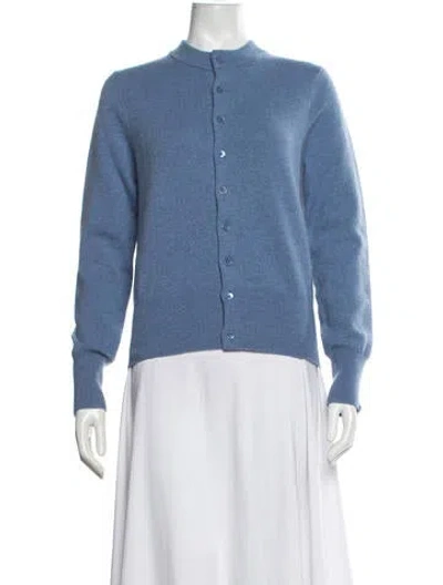 Pre-owned Extreme Cashmere Cashmere Crew Neck Sweater In White
