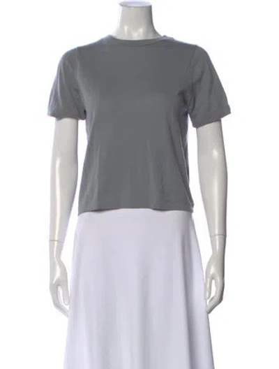 Pre-owned Extreme Cashmere Cashmere Crew Neck T-shirt In Gray