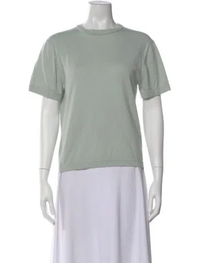 Pre-owned Extreme Cashmere Cashmere Crew Neck T-shirt In Green