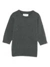 Extreme Cashmere Cashmere Crewneck Sweater In Gray