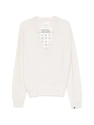 Extreme Cashmere Cashmere Crewneck Sweater In White