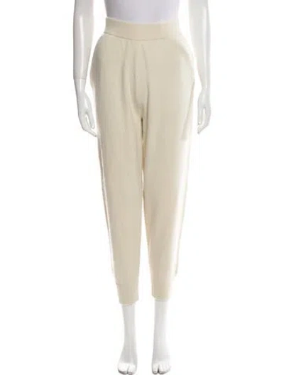 Pre-owned Extreme Cashmere Cashmere Embroidered Accent Sweatpants In Neutral