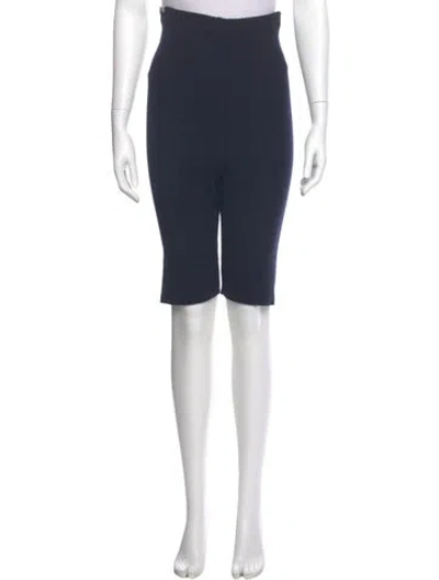 Pre-owned Extreme Cashmere Cashmere Knee-length Shorts In Blue