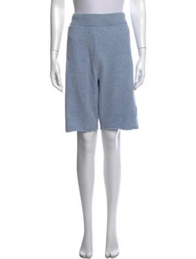 Pre-owned Extreme Cashmere Cashmere Knee-length Shorts In Blue