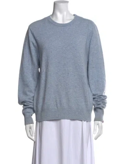 Pre-owned Extreme Cashmere Cashmere Midi Length Dress In Blue