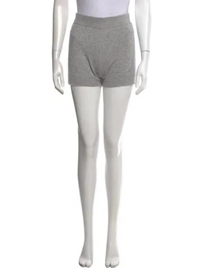 Pre-owned Extreme Cashmere Cashmere Mini Shorts In Grey