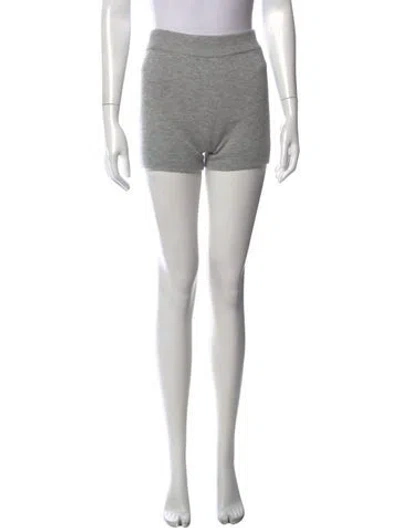 Pre-owned Extreme Cashmere Cashmere Mini Shorts In Grey