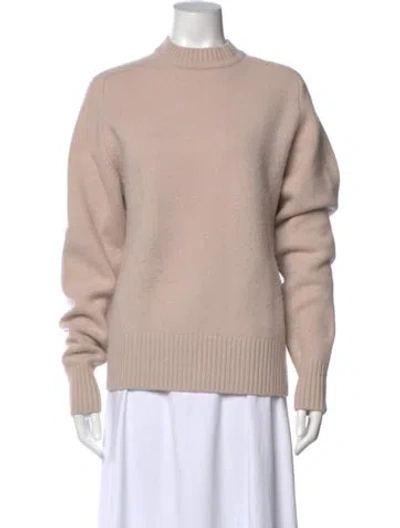 Pre-owned Extreme Cashmere Cashmere Mock Neck Sweater In Pink