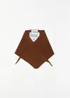 Extreme Cashmere Cashmere Nylon N°35 Bandana Scarf In Rust