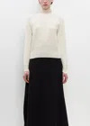 Extreme Cashmere Cashmere Nylon N°382 Belle Sweater In Cream