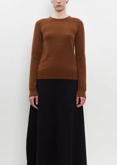Extreme Cashmere Cashmere Nylon N°41 Body Sweater In Rust