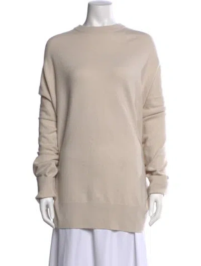 Pre-owned Extreme Cashmere Cashmere Scoop Neck Sweater In Neutral
