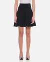Extreme Cashmere N°379 Girl Cashmere-blend Miniskirt In Black