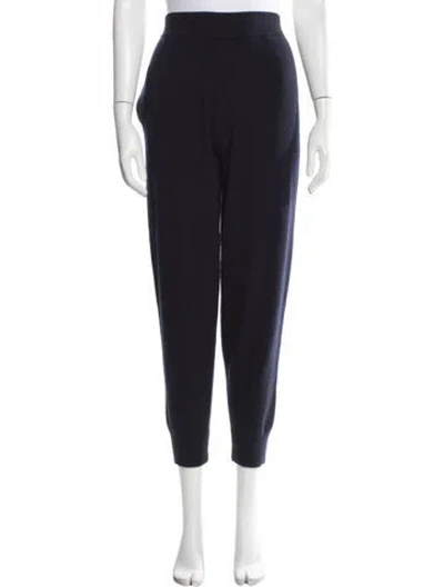 Pre-owned Extreme Cashmere Cashmere Straight Leg Pants In Blue