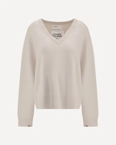 Extreme Cashmere Cashmere Sweater N°457 Jack In White