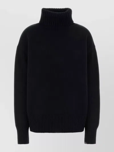 Extreme Cashmere Cashmere Sweater Number 20 Turtleneck In Blue