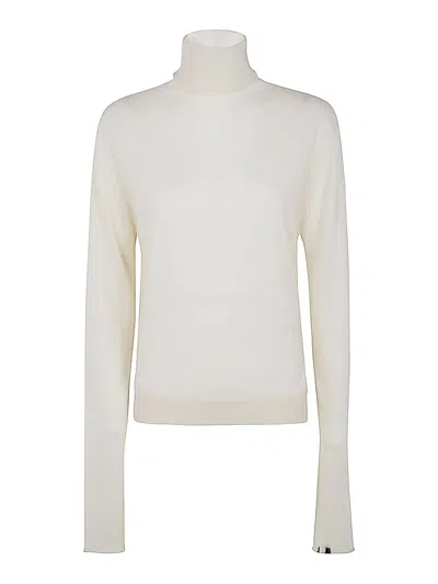 EXTREME CASHMERE SUÉTER CUELLO REDONDO - BLANCO