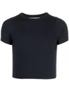 Extreme Cashmere Short-sleeve Cashmere T-shirt In Blue