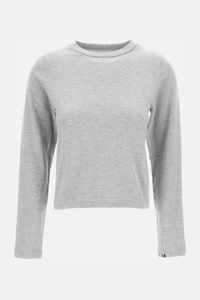 Extreme Cashmere Cashmere Top In Gray