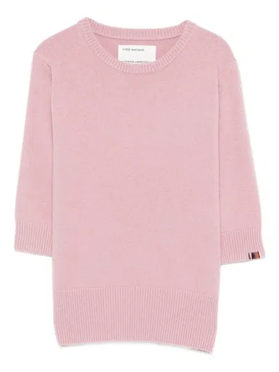 Extreme Cashmere Cashmere Top In Pink