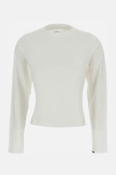Extreme Cashmere Cashmere Top In White
