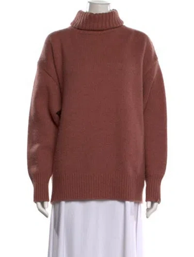 Pre-owned Extreme Cashmere Cashmere Turtleneck Sweater In Pink
